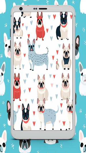 Cute French Bulldog Wallpapers Screenshot 0