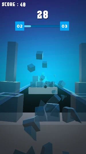 Ball Smash Hit - Break Glass Screenshot 2