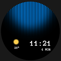 Night 05D - Digital Watch Face