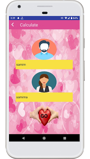 LOVE Calculator & Message - Real Love Test Screenshot 1