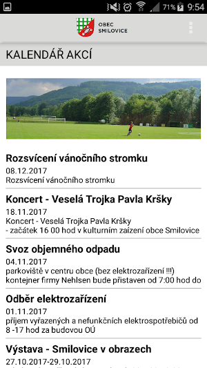 Obec Smilovice Screenshot 3