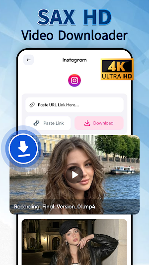 SAX HD Video Downloader Screenshot 1