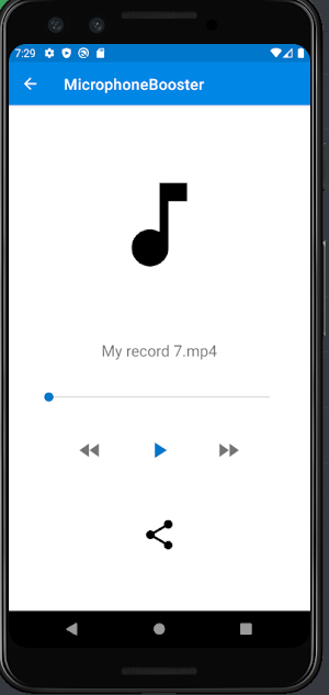Whisper: Microphone Booster & Recorder Screenshot 0