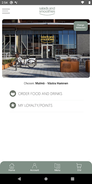 Salads and Smoothies App Screenshot 0