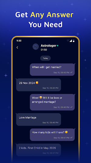 AstroBharosa - Astrologer Chat Screenshot 1