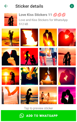 Love Kiss Sticker for WhatsApp Screenshot 3
