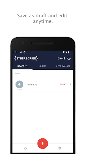 SyberScribe Dictate Screenshot 2