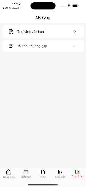 eCabinet tỉnh Quảng Ngãi Screenshot 2