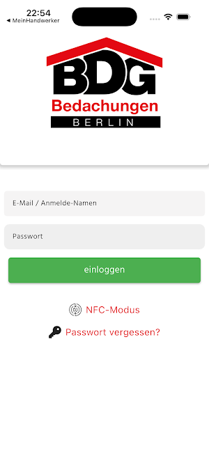 BDG Bedachungen Screenshot 1