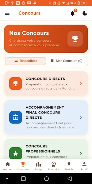 MAIGA FORMATIONS IPECO Screenshot 2