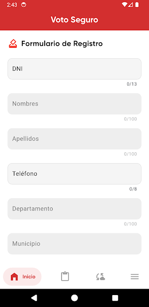 Voto Seguro Screenshot 1