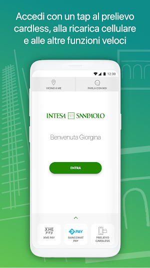 Intesa Sanpaolo Mobile Screenshot 1