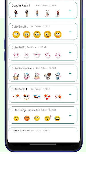 Cute Stickers Screenshot 1