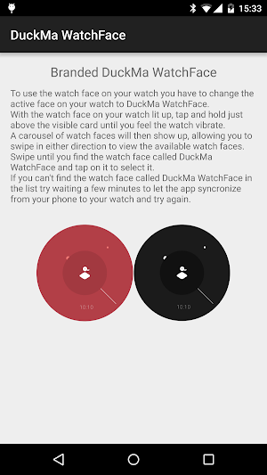 DuckMa Watch Face Screenshot 2