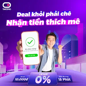 TAKOMO -- Vay Tiền Online Liền Screenshot 3