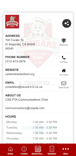 Center Street Elementary Screenshot 1