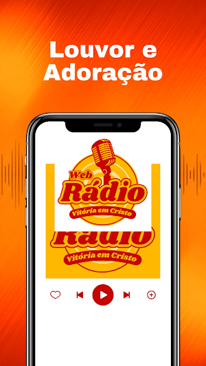 Web Rádio Vitória em Cristo Screenshot 0
