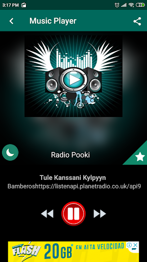 radio pooki App FI Screenshot 0