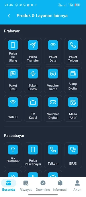 DC Pay - Pulsa dan PPOB Screenshot 1