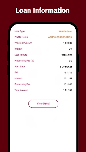 LoanPal - Loan EMI Calculator Screenshot 3