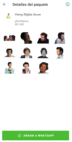 WAStickerApps - Harry Styles Stickers Screenshot 3