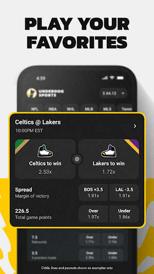 Underdog Sports Screenshot 2