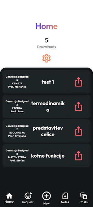 Note Market Screenshot 1