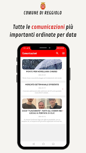 Comune di Reggiolo Screenshot 3