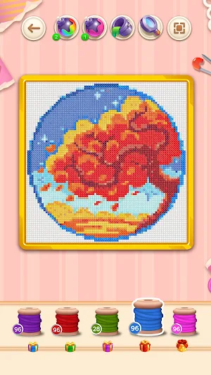 Craft Cross Stitch: Pixel Art Screenshot 3