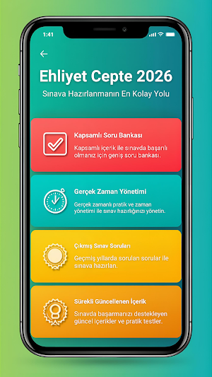Ehliyet Sınav Soruları 2026 Screenshot 1