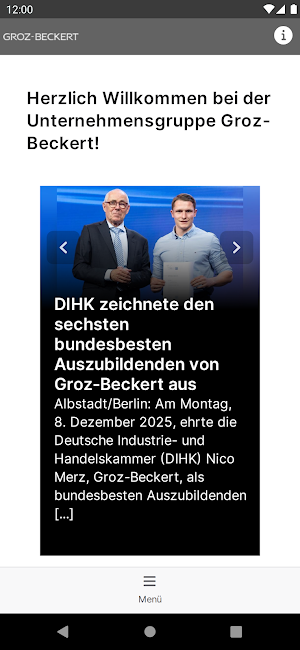 Groz-Beckert oneGB Screenshot 0