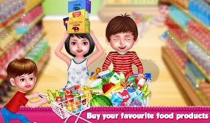 Aadhya's Supermarket Games Screenshot 0