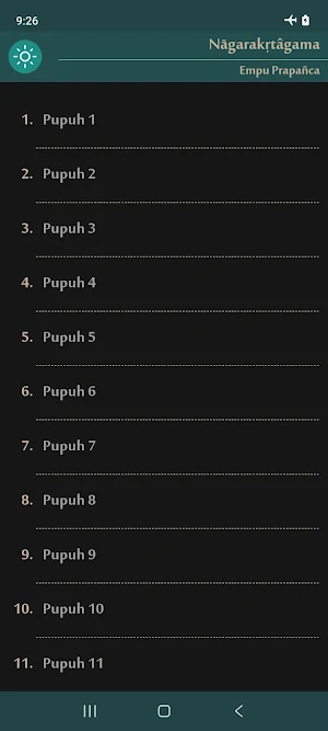 Kitab Negara Kertagama Screenshot 3