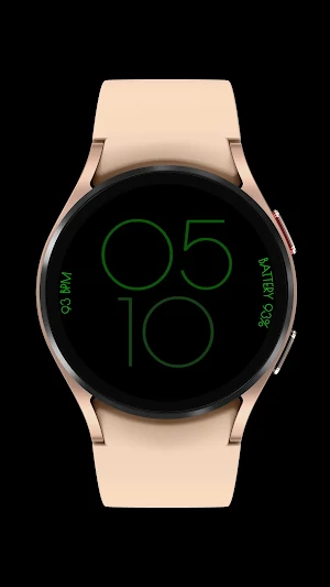 GNDEV: Digital Watch Face Screenshot 0