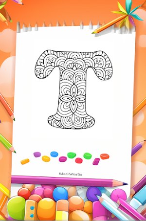 Alphabet Coloring Book Screenshot 1