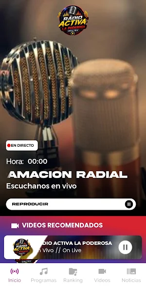 Radio Activa La Poderosa Screenshot 1