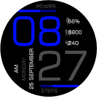 Key073 Digital Watch Face