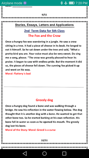 Stories, Essay, Letters Screenshot 2