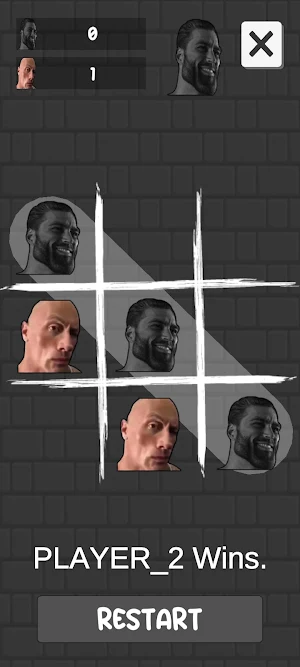 Meme Face Tic Tac Toe Screenshot 1