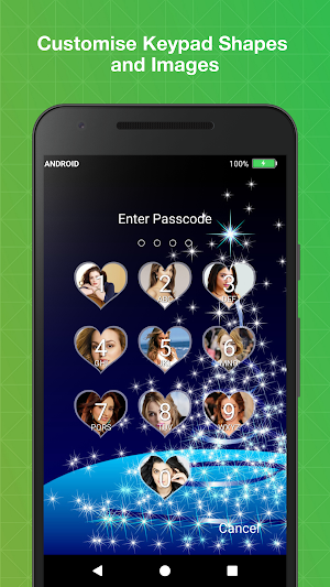 Photo Screen Lock - Time Password Screenshot 0