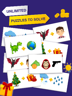 Guess the emoji: Emoji puzzle Screenshot 0