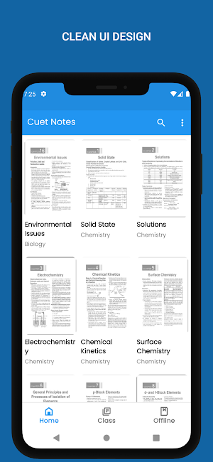 CUET Notes Screenshot 0