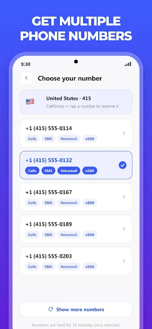 Nextline - Second Phone Number Screenshot 0