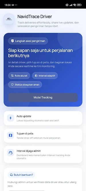 NaviDTrace Screenshot 1