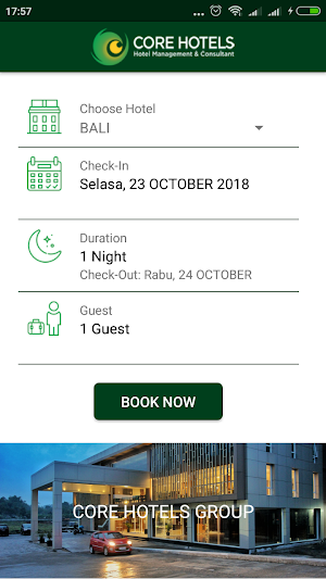 Core Hotels Screenshot 1