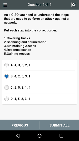 712-50 All-in-One Exam Screenshot 2