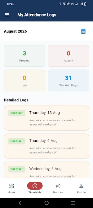 EduVista Screenshot 2