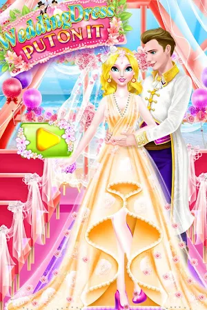 Wedding Dress Put On It ! Screenshot 0