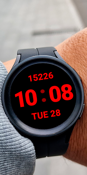 Digital Minimal 02 Watch face Screenshot 0