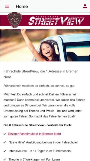 Fahrschule StreetView Bremen Screenshot 1